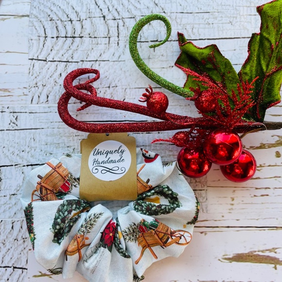 XL Dog Scrunchie ,Photoshoot, Hair Bow and Scrunchie! Match your Best Friend! - Picture 4 of 5